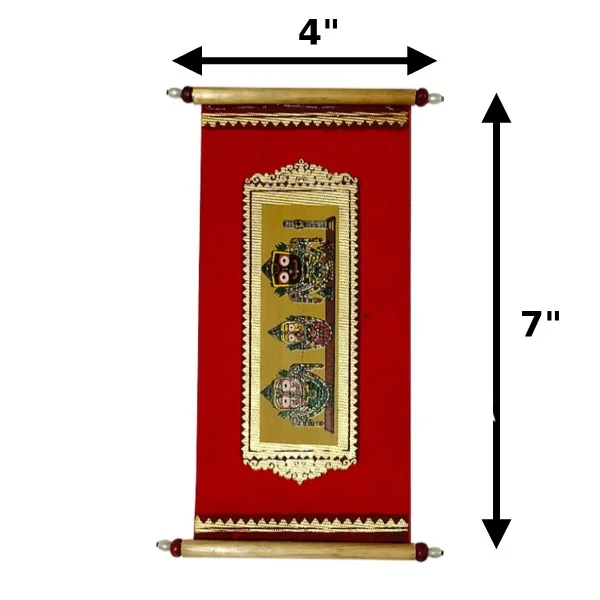 Palm Leaf (Taal-Patra) Lord Jagannath Money Envelope/Lifafa - Image 3