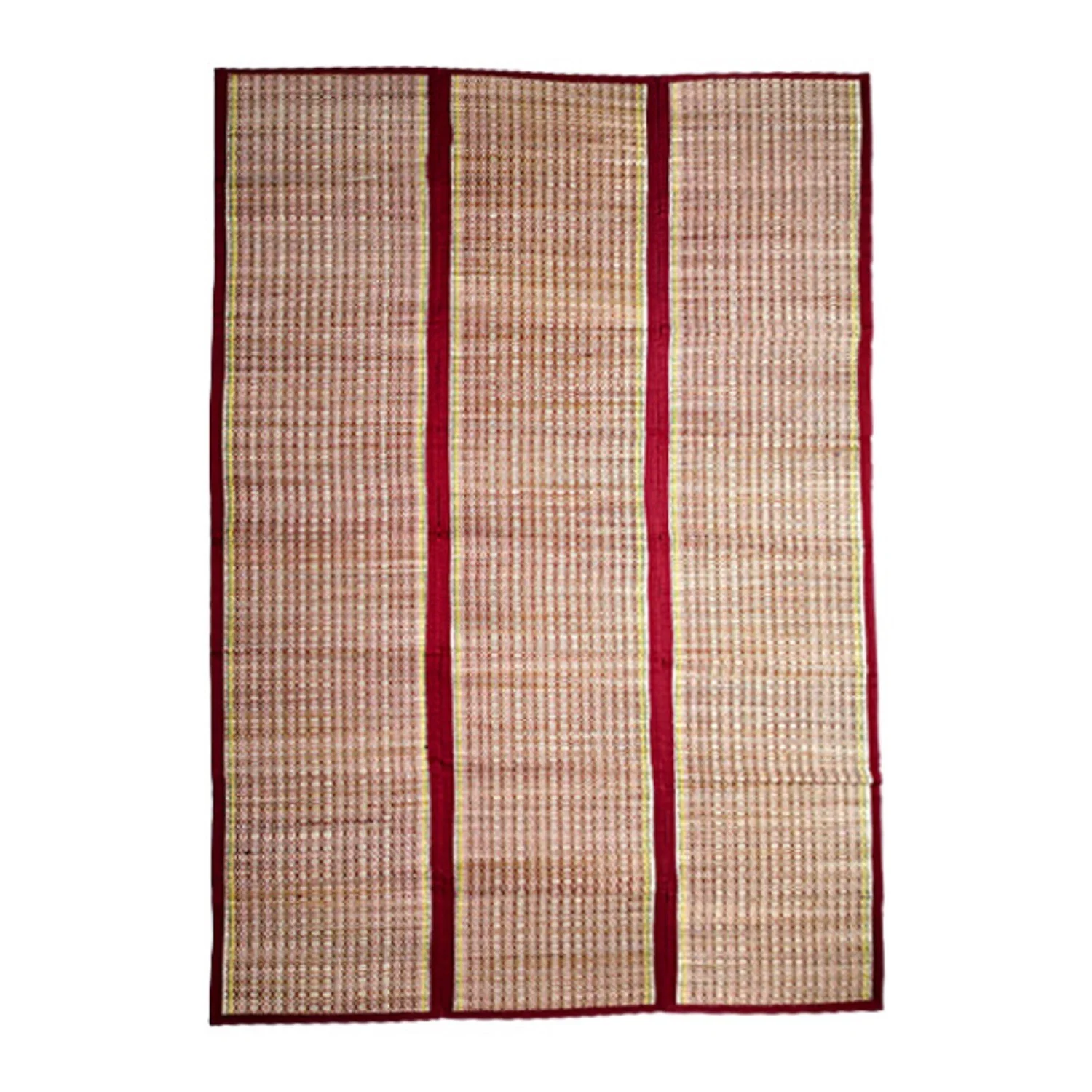 Madurkathi Handwoven Folding Mat / Chatai - Image 3