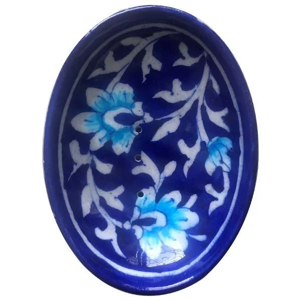 Jaipur Blue pottery Soapcase