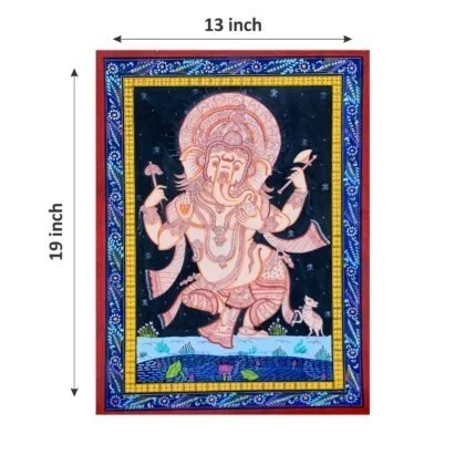 Ganesha Pattachitra Painting - Image 2