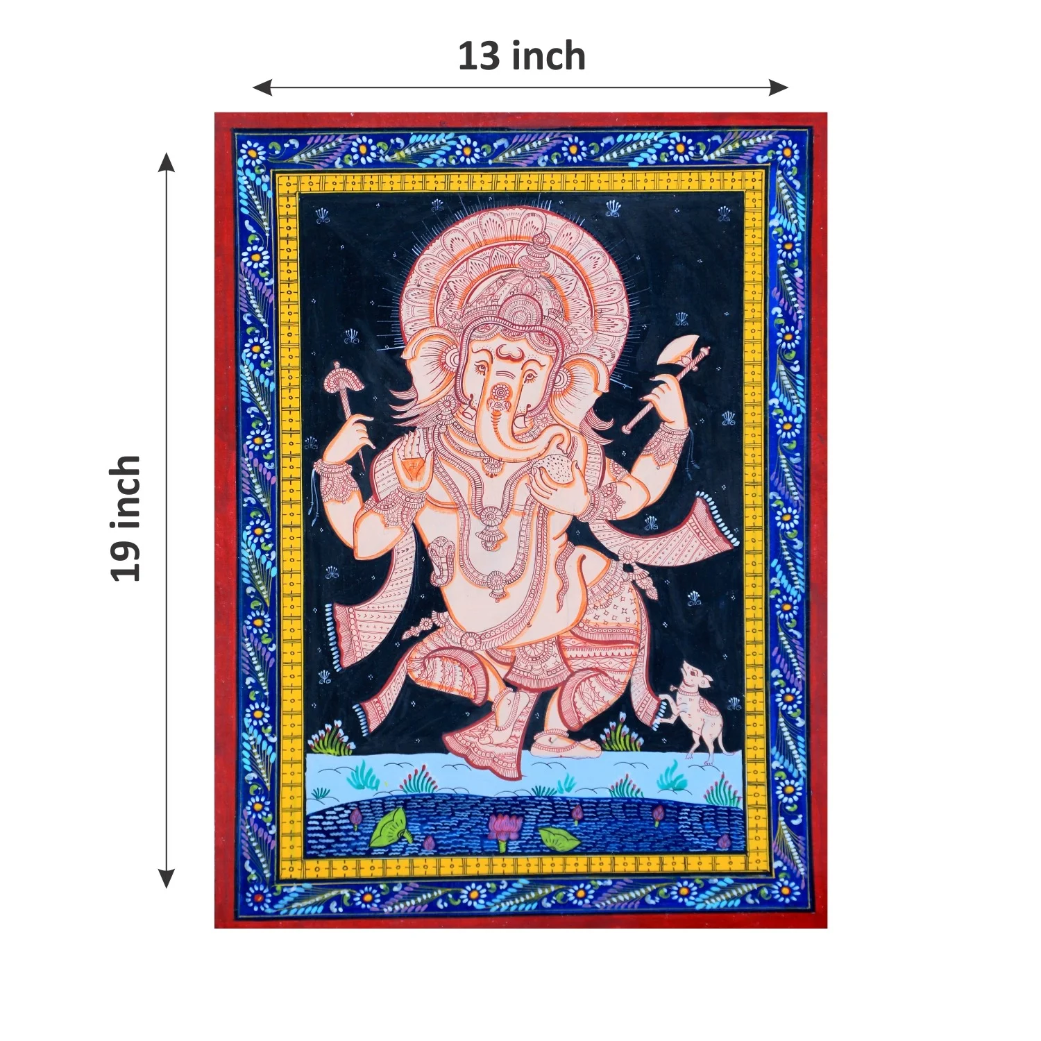 Ganesha Pattachitra Painting - Image 2