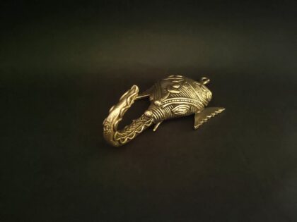 Handcrafted Dhokra Elephant Wall Hook