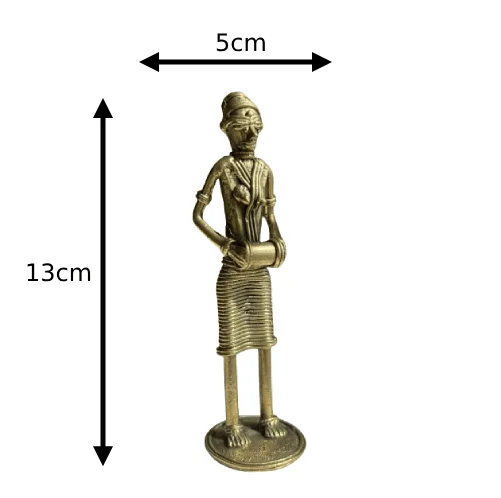 Handcrafted Dhokra Tribal Musicians (Set of 3) - Image 5