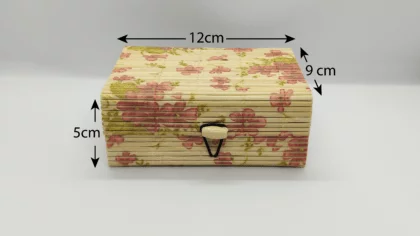 Handcrafted Bamboo Nested Gift/Storage Box (Set of 3) - Image 9