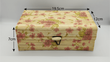 Handcrafted Bamboo Nested Gift/Storage Box (Set of 3) - Image 7