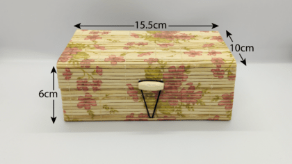 Handcrafted Bamboo Nested Gift/Storage Box (Set of 3) - Image 8